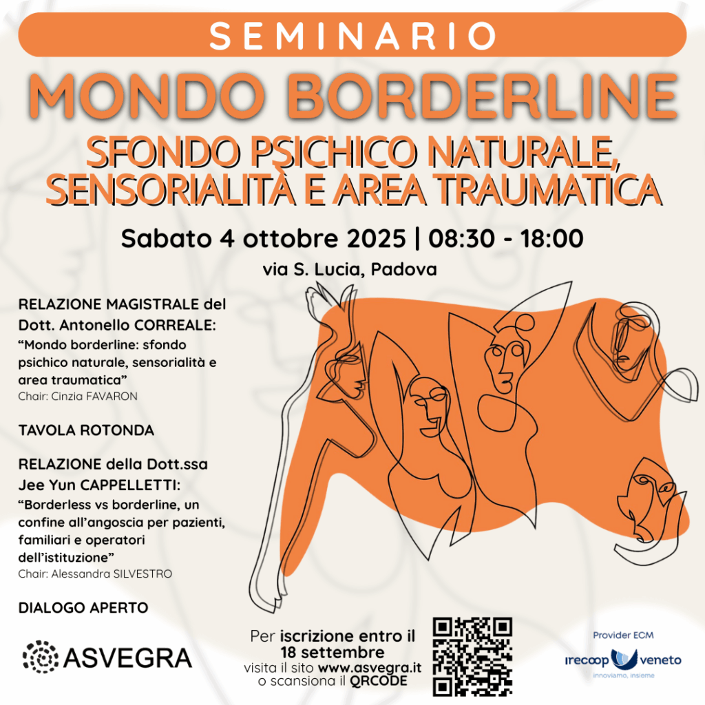 SEMINARIO 2025
Sabato 4 ottobre 2025 | 08:30-18:00
EVENTO ACCREDITATO ECM